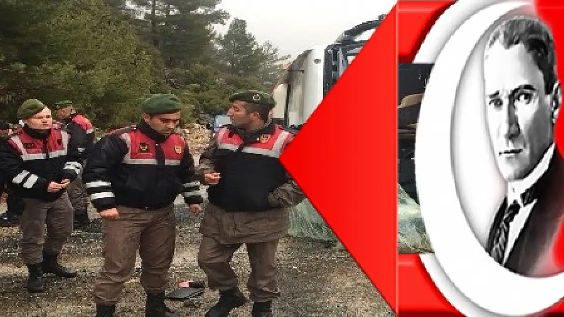 Seydikemer ilçesinde otobüs kazası