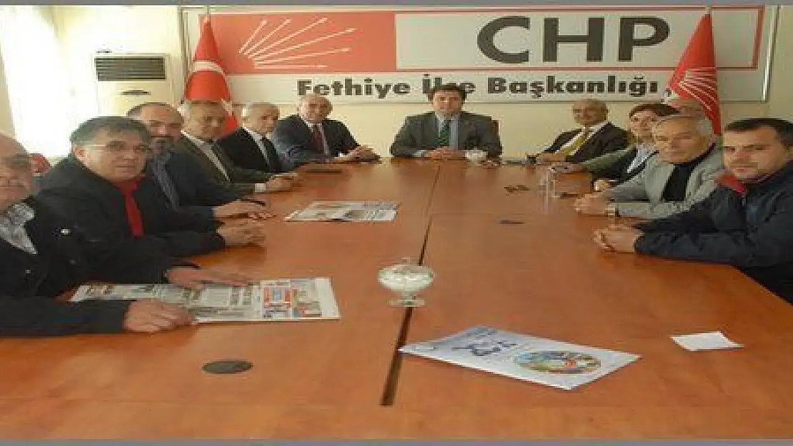  CHPLİ VEKİLLER FETHİYE'DE