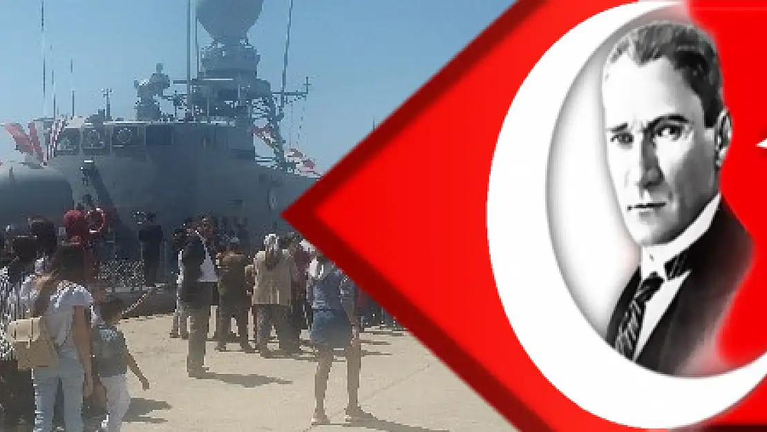 TCG Fırtına, 23 Nisan'da Güllük'te ziyarete açıldı