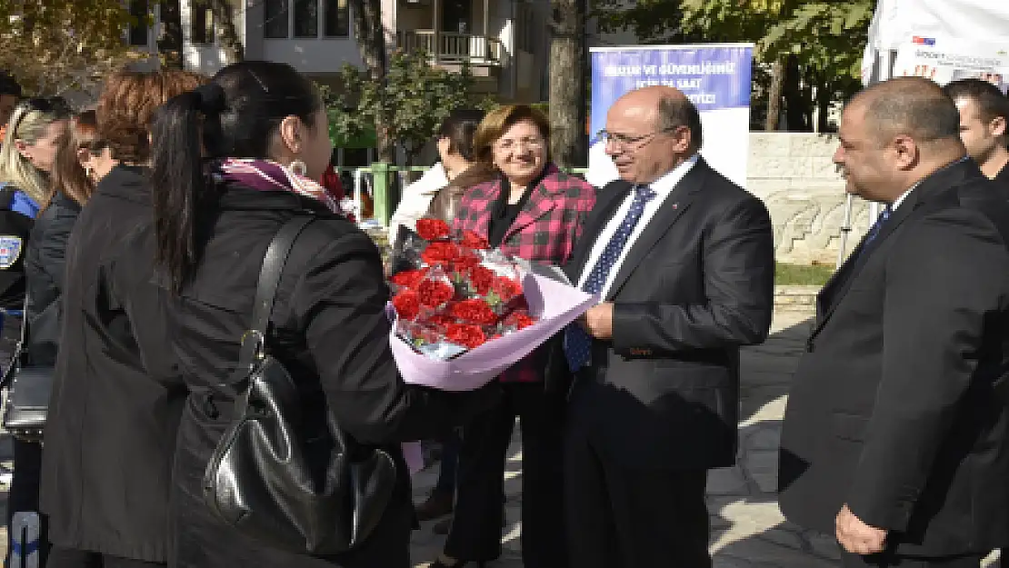 VALİ ÇİÇEK, 'BİLİNÇ VE FARKINDALIK ÖNEMLİ'...