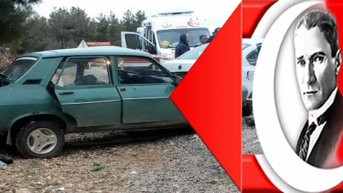 Seydikemer'de trafik kazası 6 yaralı