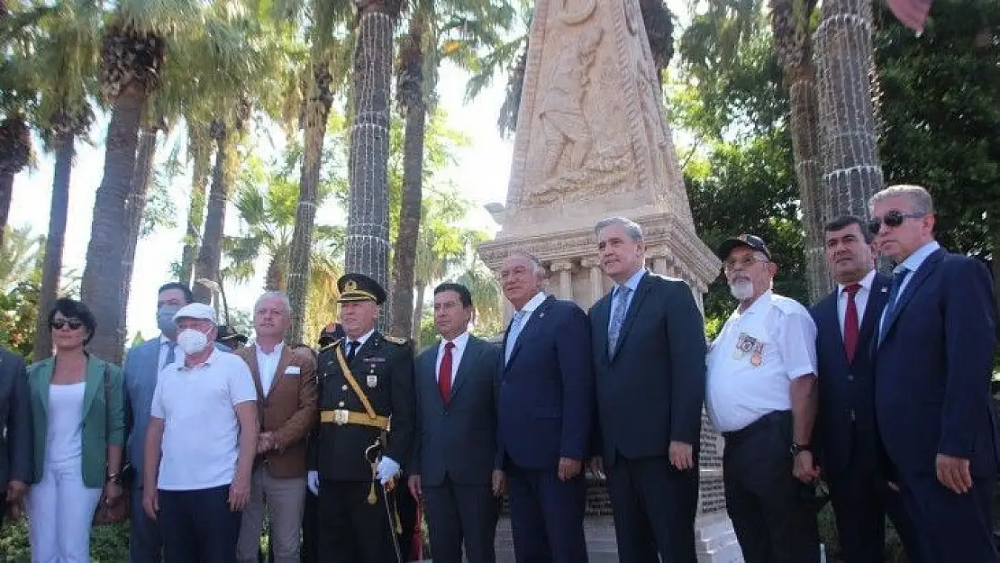 256 Bodrumlu şehidin isminin yer aldığı anıt törenle açıldı