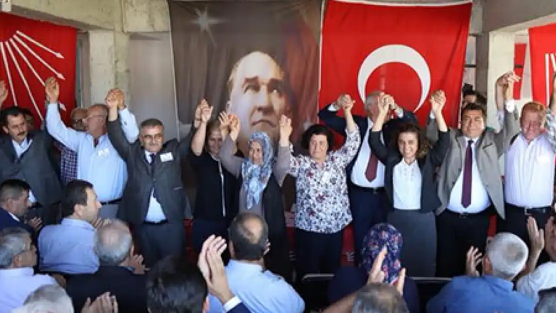 SEYDİKEMER CUMHURİYET HALK PARTİSİ İKİNCİ OLAĞAN KONGRESİ YAPILDI