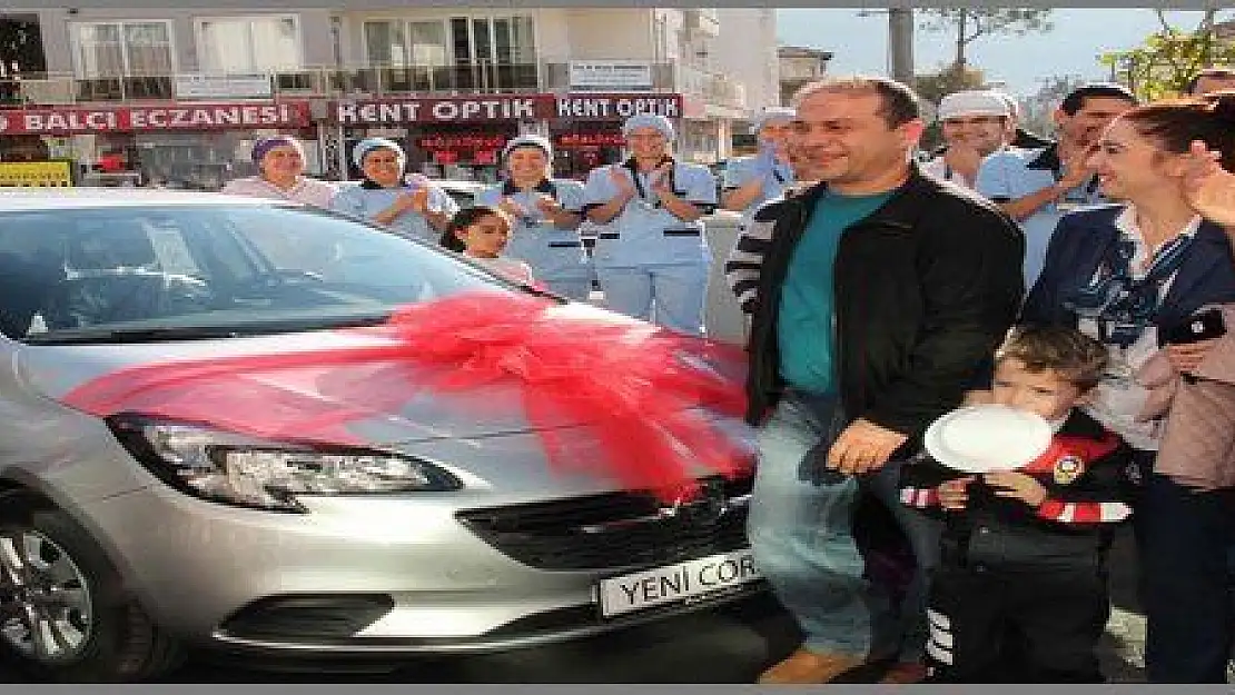 ÖZEL HASTANENİN OTOMOBİL ÇEKİLİŞİNİ ÖZAY AKABALI KAZANDI