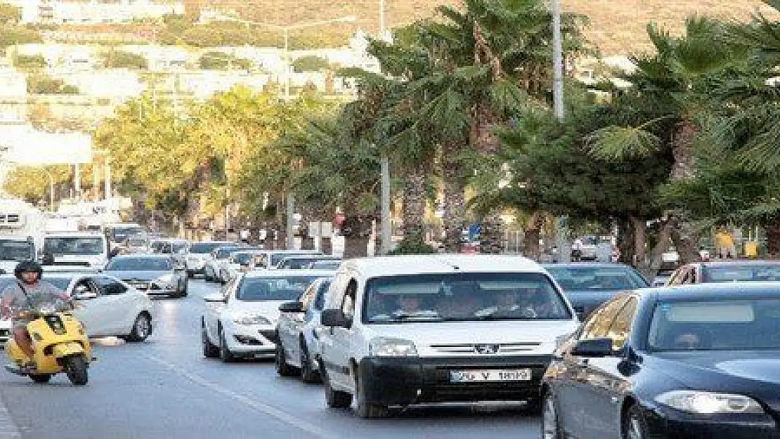 Bodrum'a 3 günde 531 uçak indi, trafik durma noktasına geldi