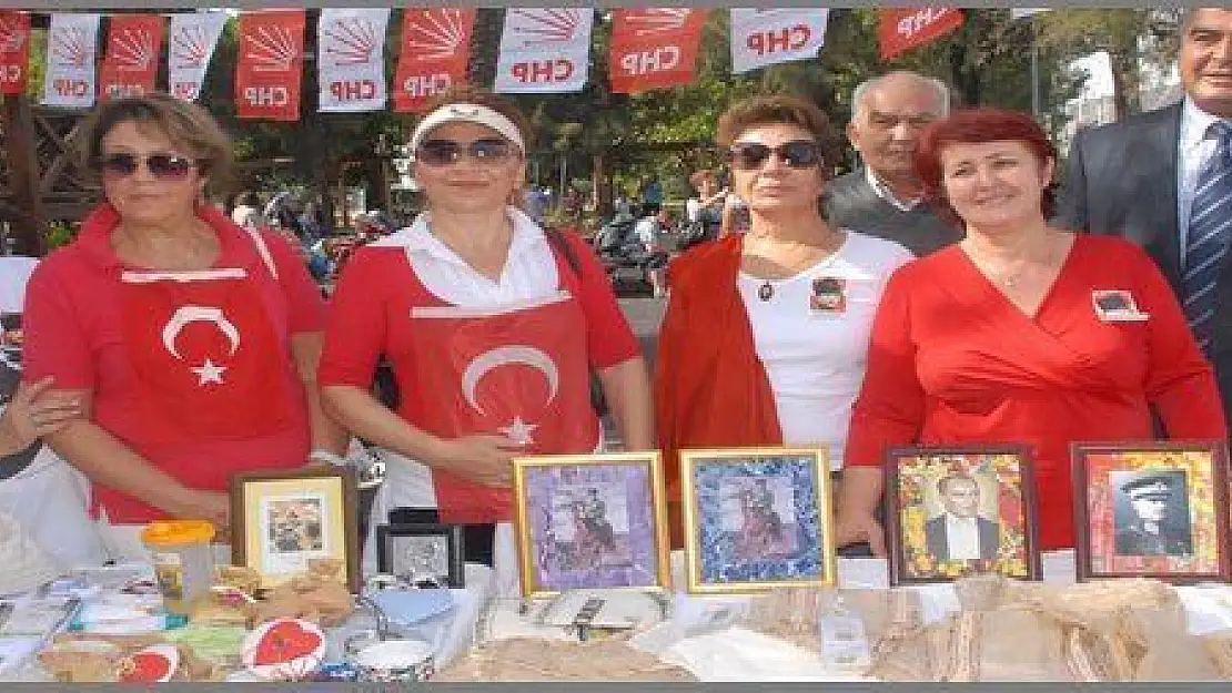 CHP KERMESİNE YOĞUN İLGİ OLDU