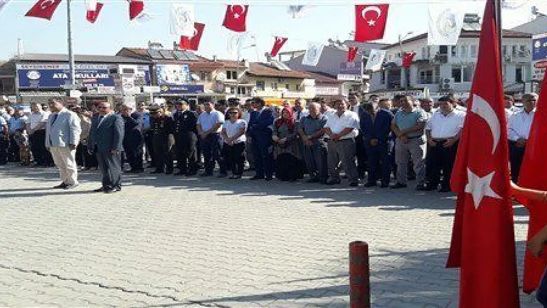 Seydikemer'de de 30 Ağustos Zafer Bayramı kutlandı.