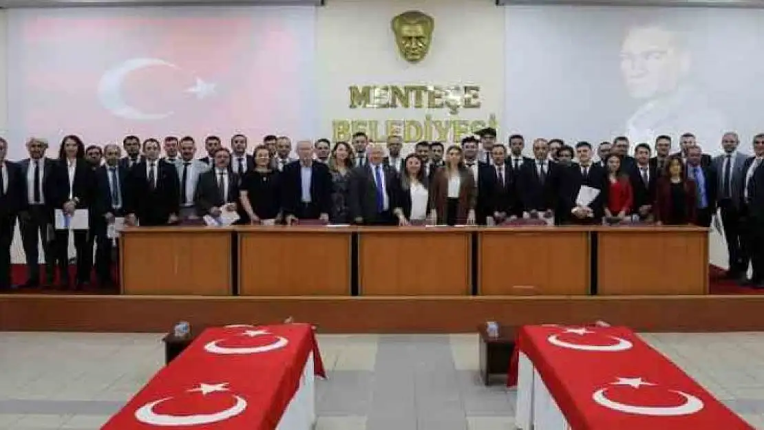 32 PERSONEL YEMİN EDEREK DEVLET MEMURU OLDU