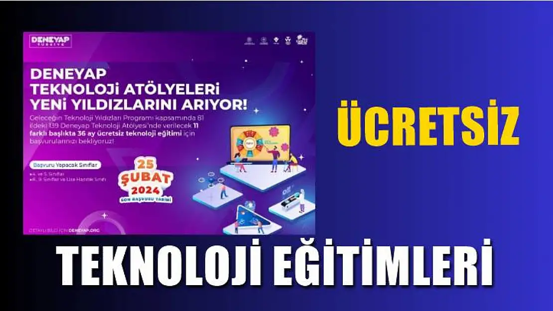 Ücretsiz teknoloji eğitimleri