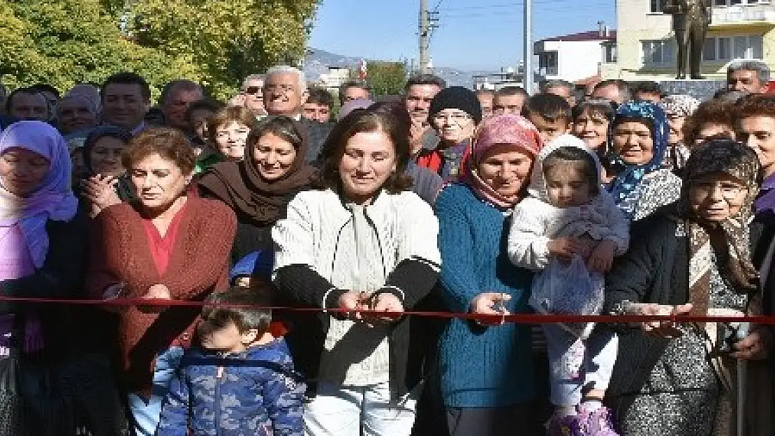 Atıl durumdaki park, yaşam alanına dönüştü