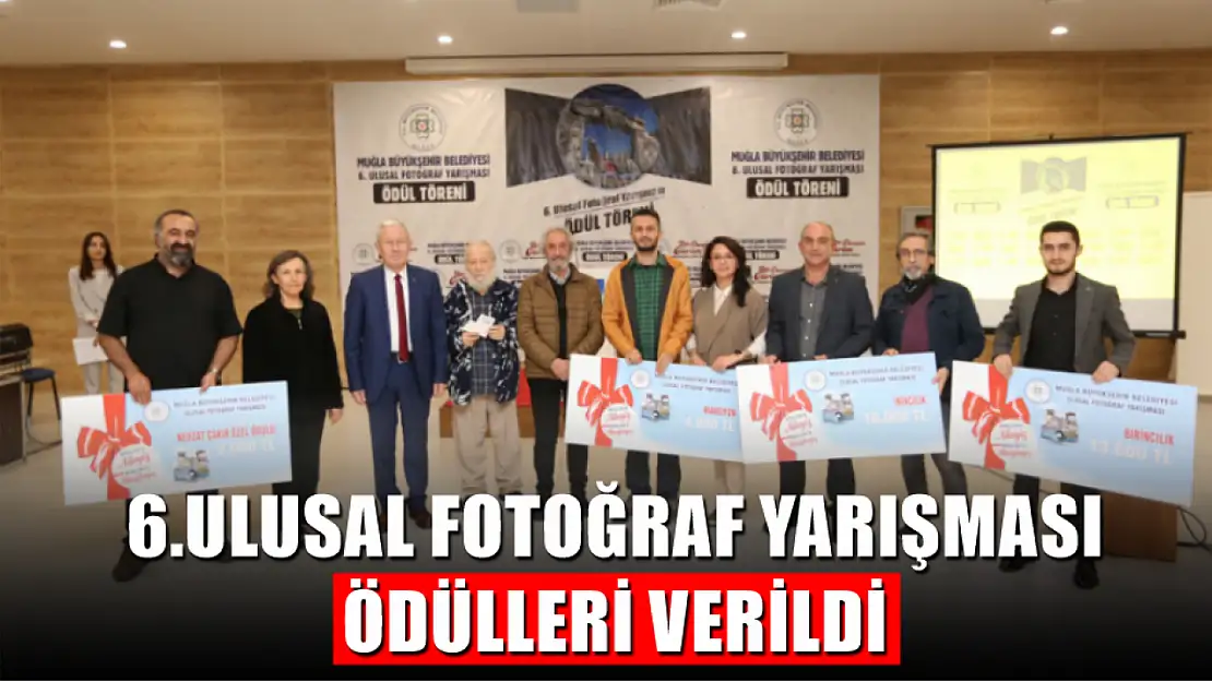 6.Ulusal Fotoğraf Yarışması Ödülleri Verildi