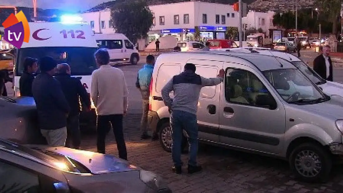 Bodrum'da trafik kazası: 1 yaralı