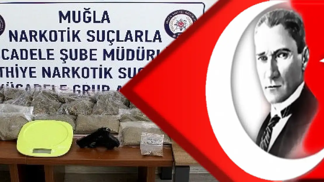 Fethiye'de 1 uyuşturucu taciri tutuklandı