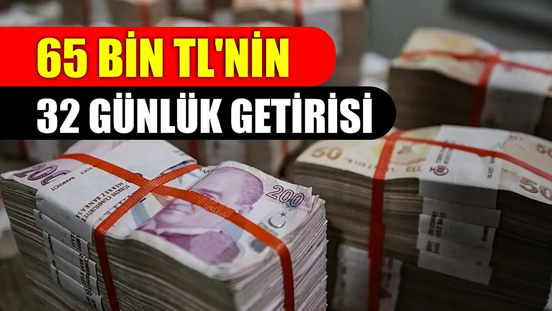 65 Bin TL'nin 32 Günlük Getirisi