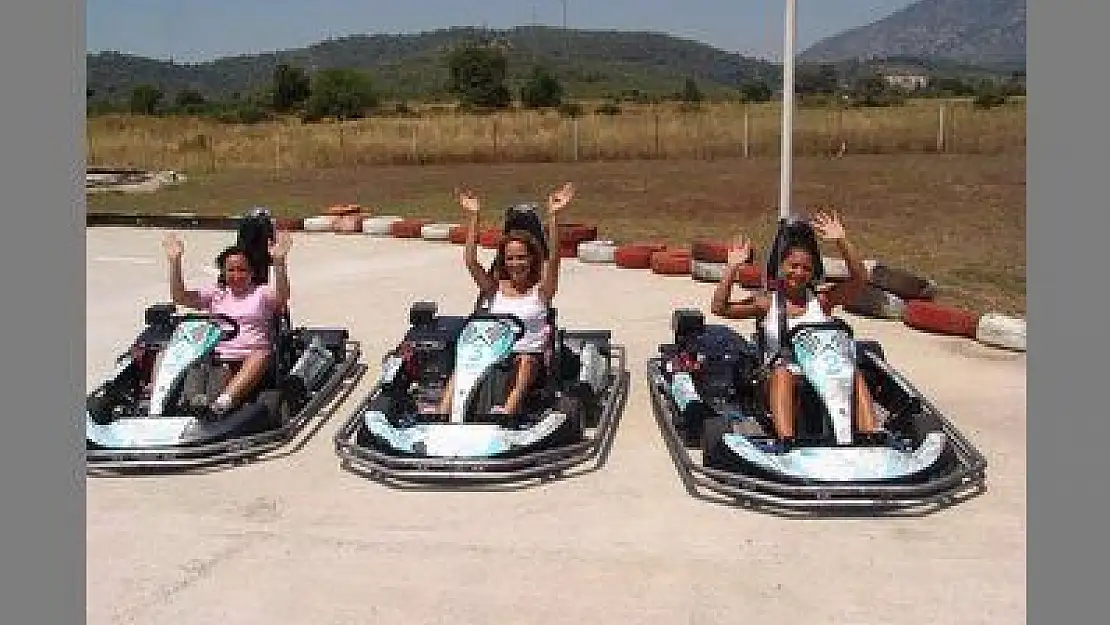 'GOKART' HEYECAN YAŞATIYOR