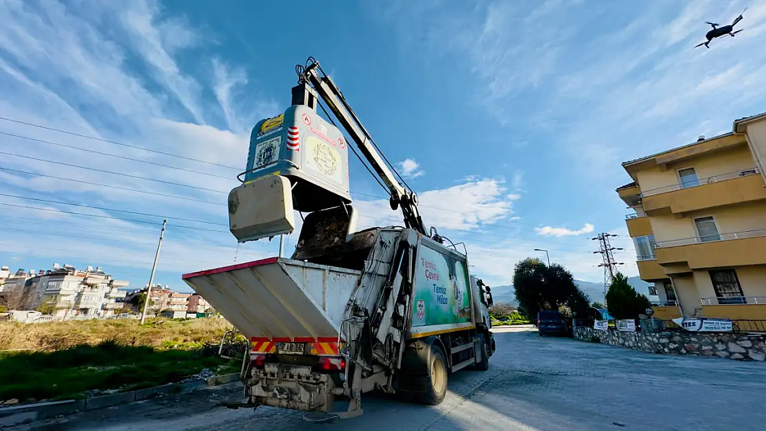 7 Mahallede 350 Adet Akıllı Sistem Yerüstü Çöp Konteyneri