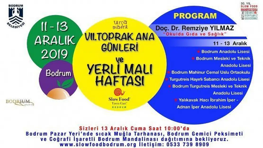 7. Toprak Ana Günleri ve Yerli Malı Haftası başlıyor