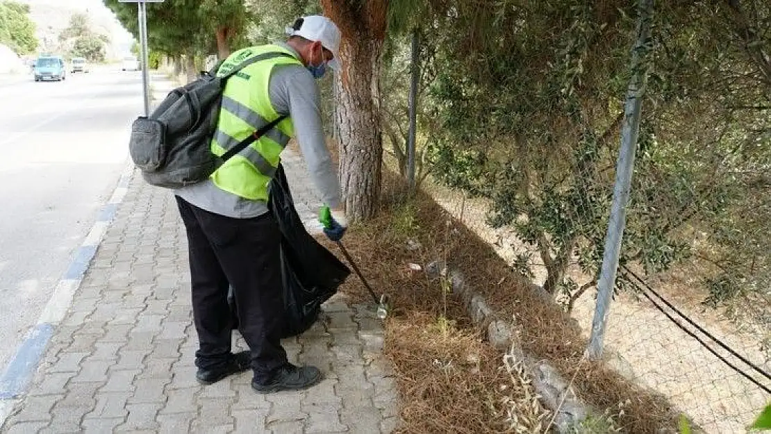 70 personel ile her gün mıntıka temizliği gerçekleşiyor 