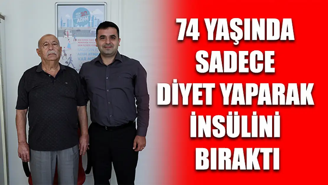 74 Yaşında Sadece Diyet Yaparak İnsülini Bıraktı