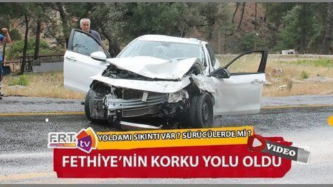 YAĞMURUN KAYGANLAŞTIRDIĞI YOLDA KAZA: 4 YARALI