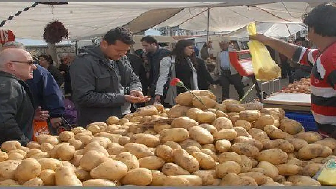  ÜRETİM AZALINCA PATATES 2,5 TL OLDU (görüntülü)