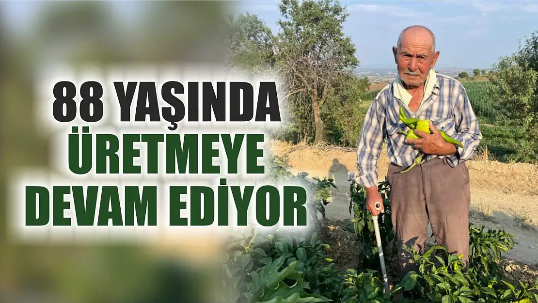 88 yaşında üretmeye devam ediyor