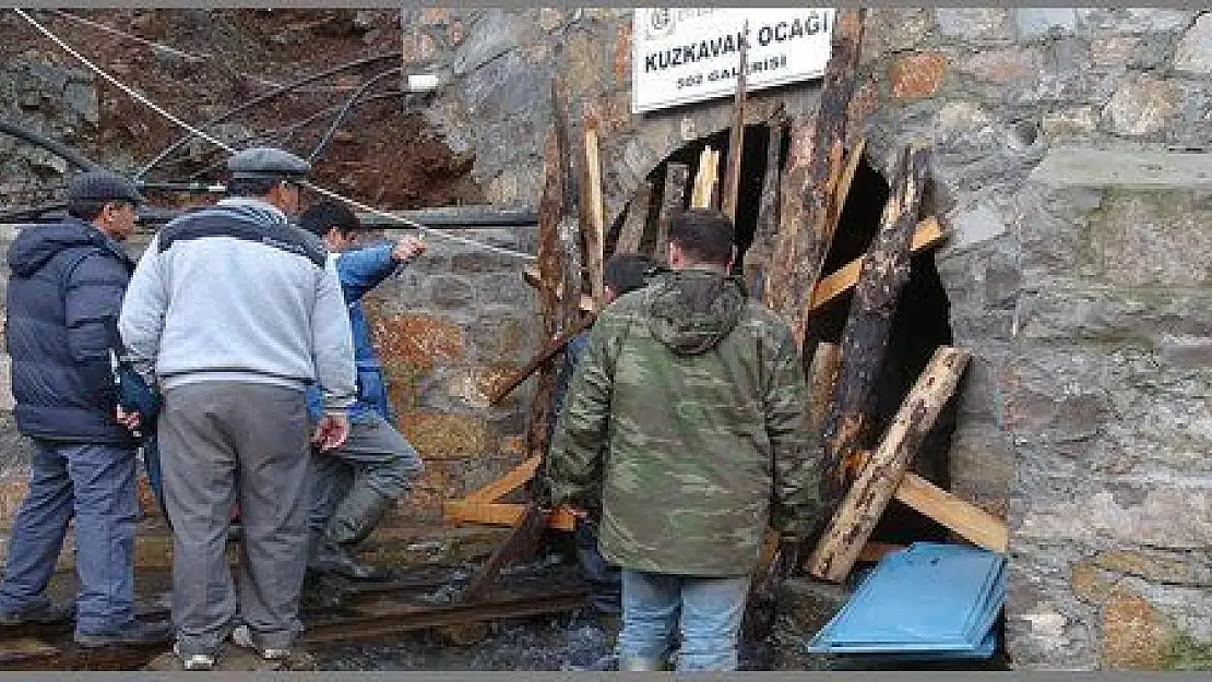 MADEN OCAĞINDA İŞ KAZASI 1 ÖLÜ