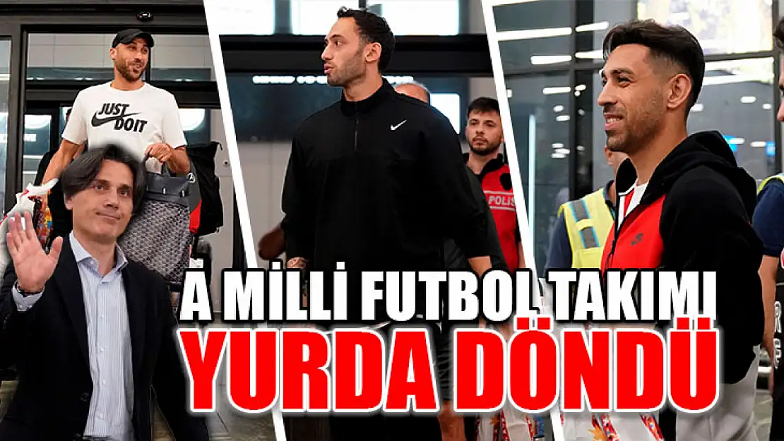 A Milli Futbol Takımı, Yurda Döndü