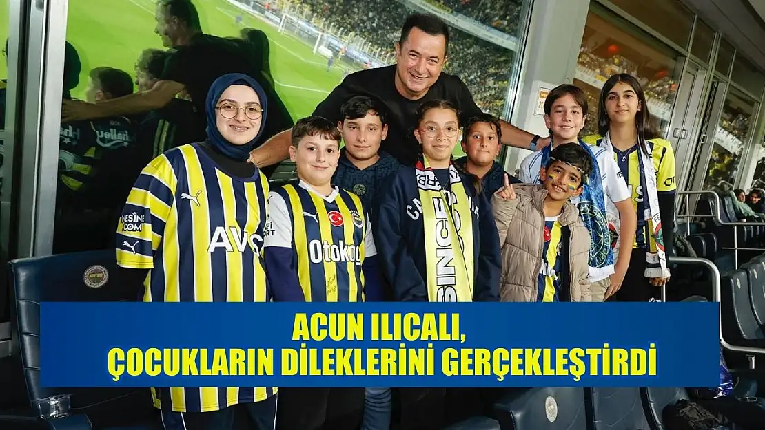 Acun Ilıcalı, çocukların dileklerini gerçekleştirdi