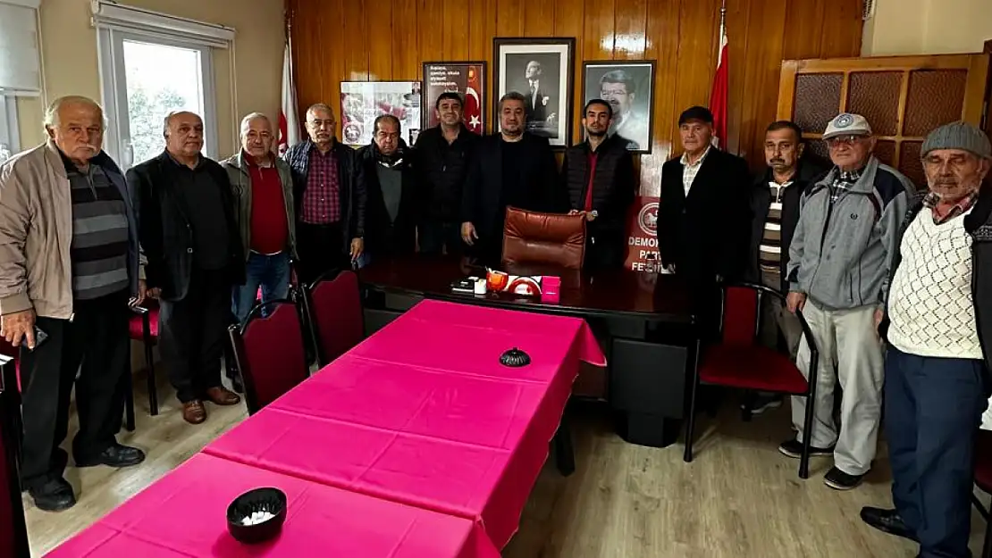 Aday Adayı Yücel'den, Başkan Kandönmez'e Ziyaret