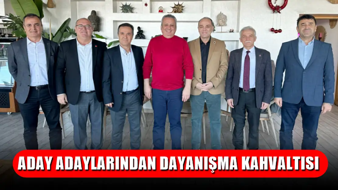 Aday Adaylarından dayanışma kahvaltısı