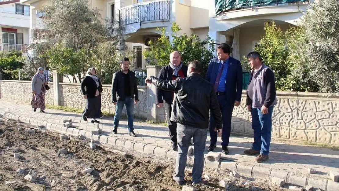 Ahmet Gazi Caddesi'nin Yol Çilesi Bitiyor