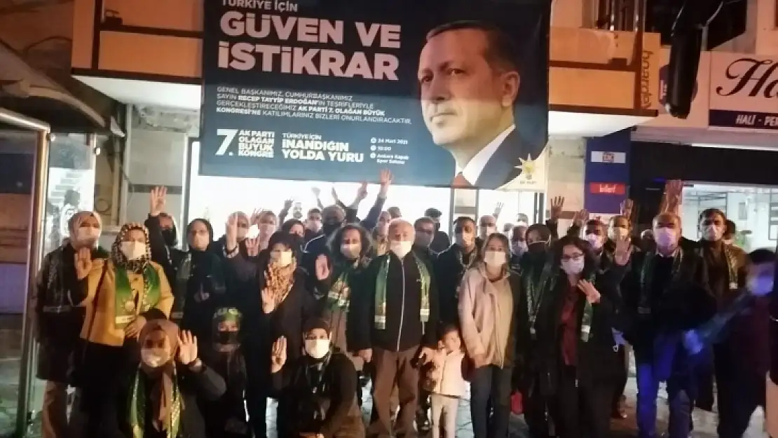 AK Parti Fethiye İlçe Teşkilatı kongre için hareket etti 