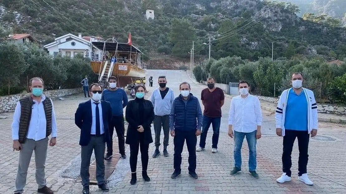 AK Parti Marmaris ilçe yönetimi teknecilere çekek yeri buldu