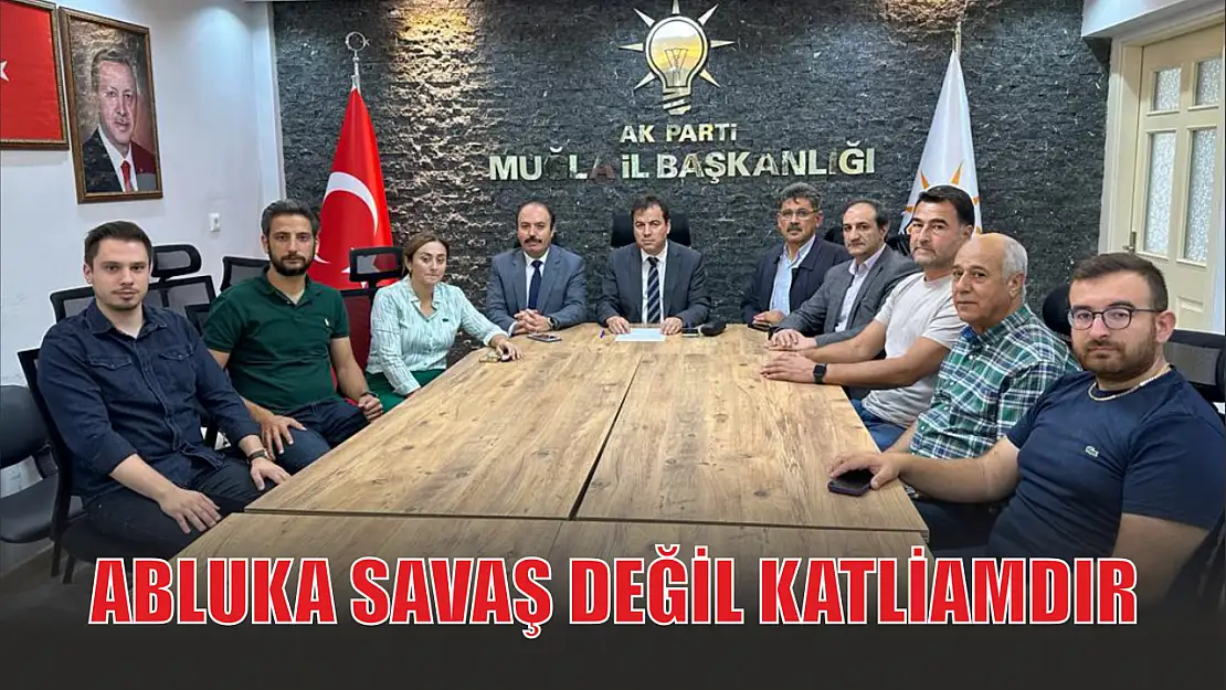 Akça 'Abluka savaş değil katliamdır'