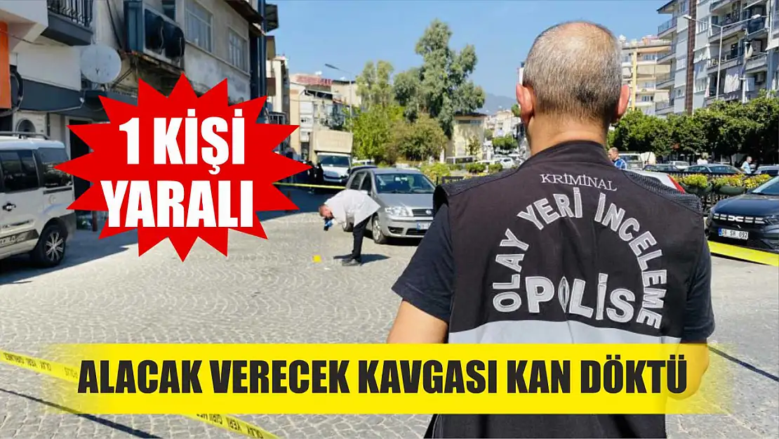 Alacak Verecek Kavgası Kan Döktü: 1 Kişi Yaralı