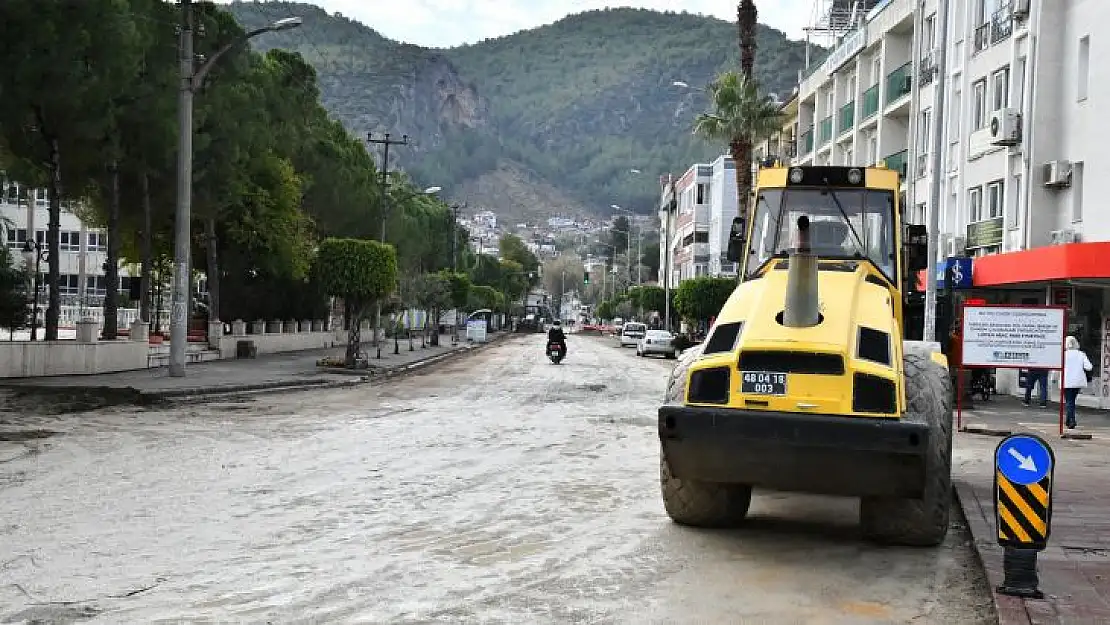 ALİ GAFFAR OKKAN CADDESİ'NDE ÇALIŞMALAR BAŞLADI