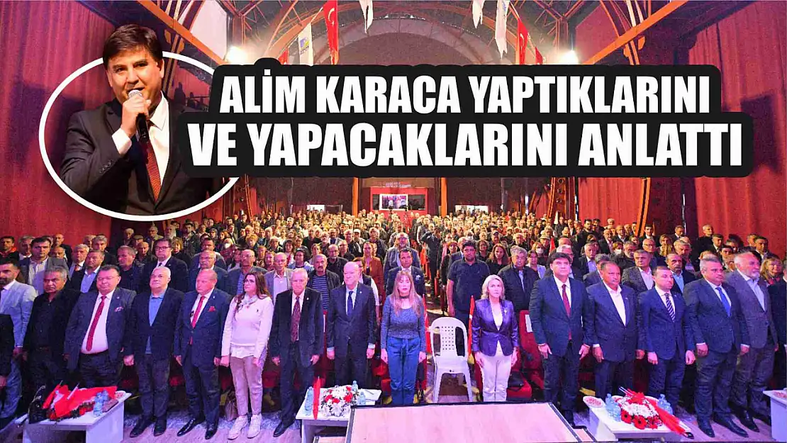 Alim Karaca Yaptıklarını ve Yapacaklarını Anlattı