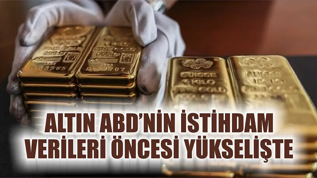 Altın ABD'nin istihdam verileri öncesi yükselişte