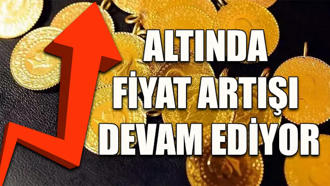 Altında fiyat artışı devam ediyor