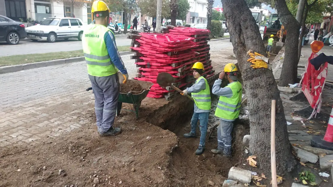 Altyapı çalışması başladı