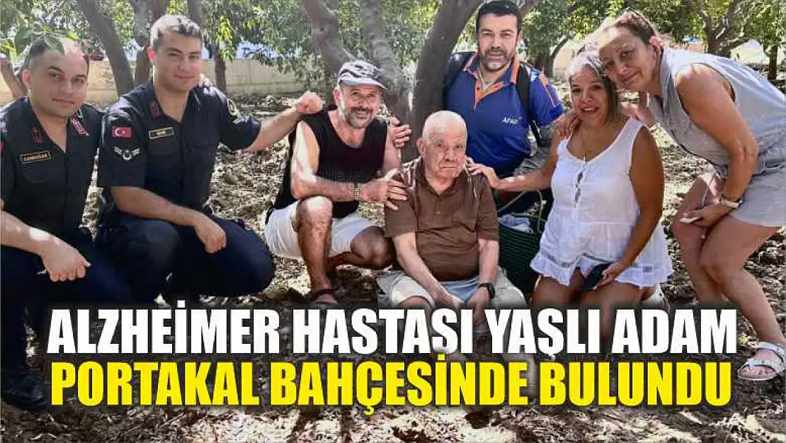 Alzheimer Hastası Yaşlı Adam Portakal Bahçesinde Bulundu