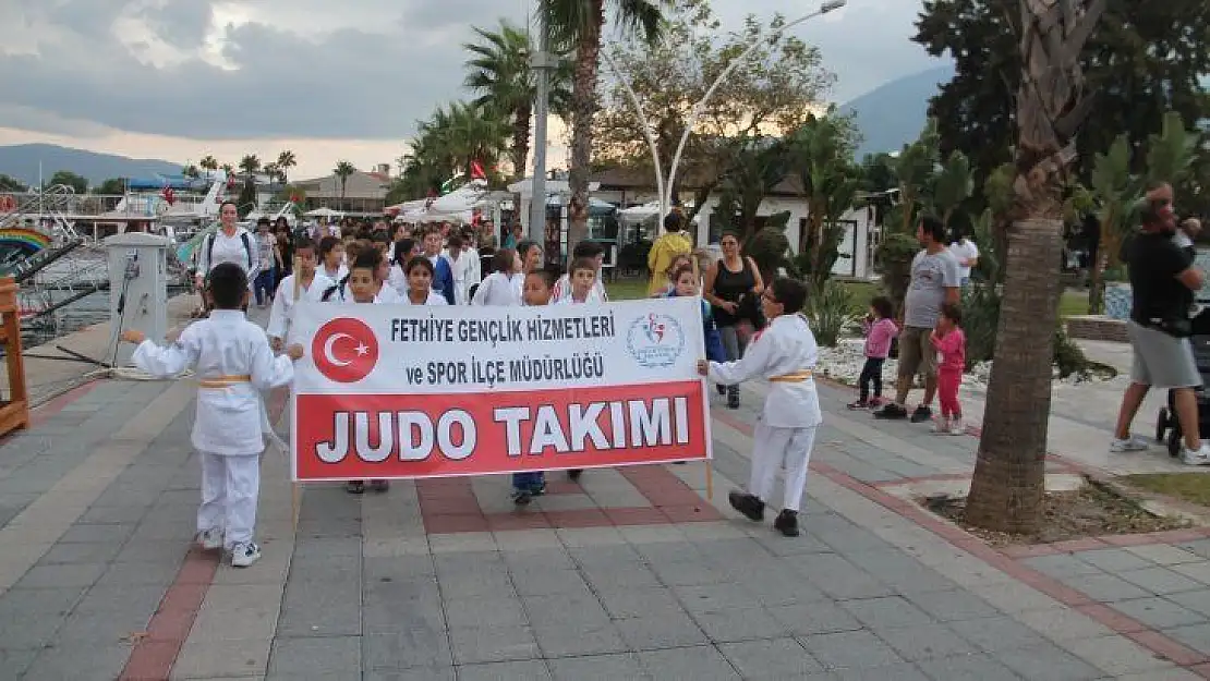 Amatör Spor Haftası'nda görsel şölen oluştu