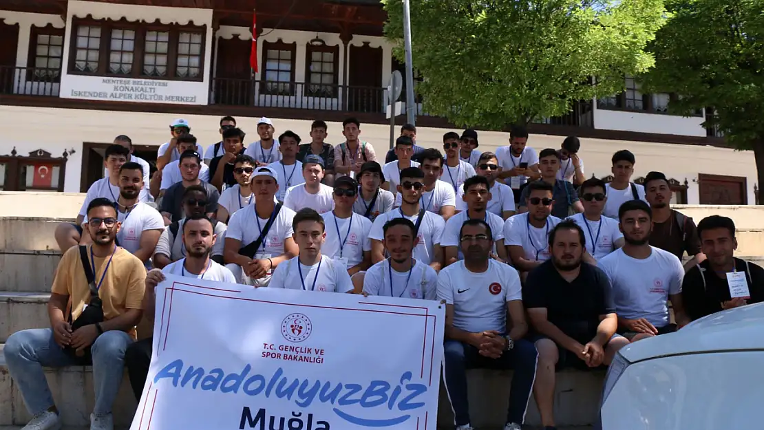 'Anadoluyuz Biz' Gençleri Menteşe'de