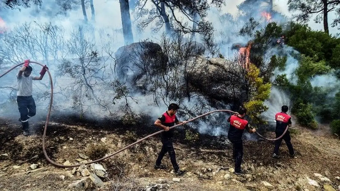 Antalya hava unsurları Muğla'ya aktarıldı