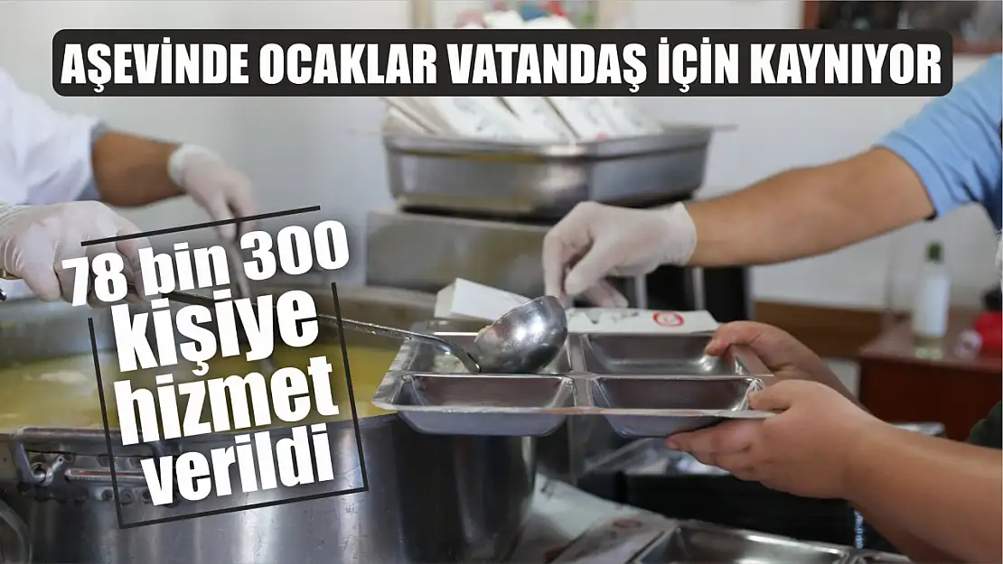 Aşevinde Ocaklar Vatandaş İçin Kaynıyor