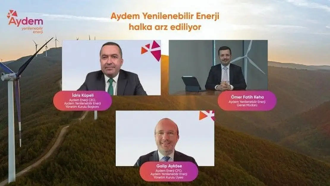 AYDEM  Yenilenebilir enerji son 3 yılın en büyük halka arzına hazırlanıyor