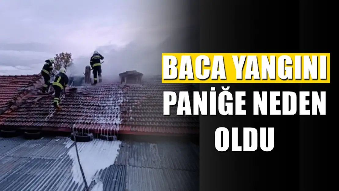 Baca yangını paniğe neden oldu