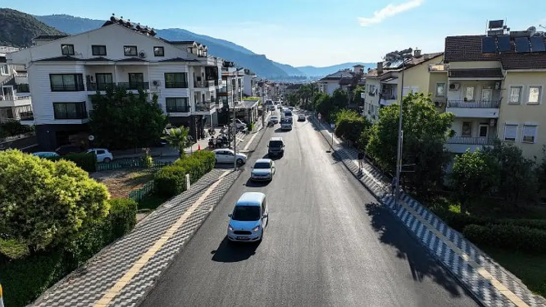 Baha Şıkman Caddesi Aşınma Tabakası Serimi Tamamlandı