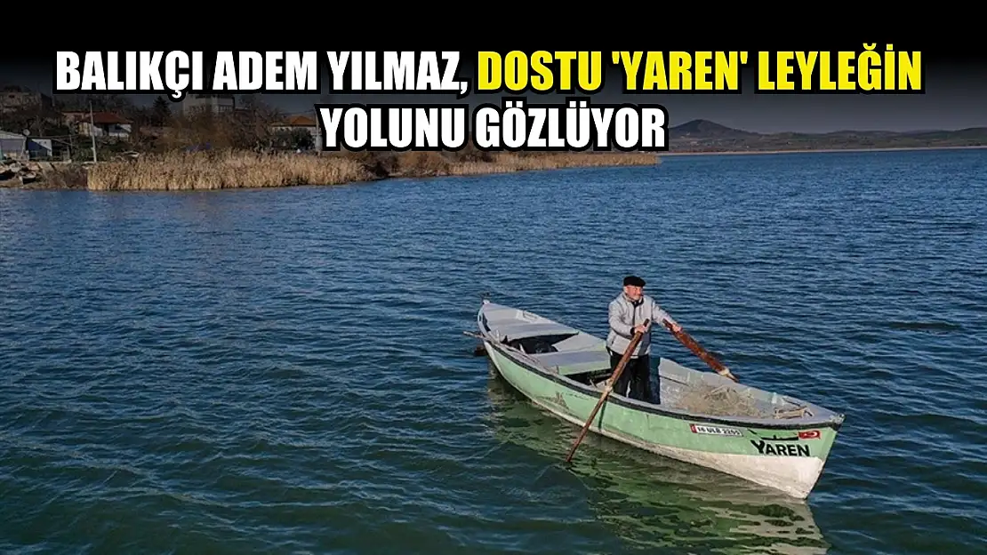 Balıkçı Adem Yılmaz, dostu 'Yaren' leyleğin yolunu gözlüyor